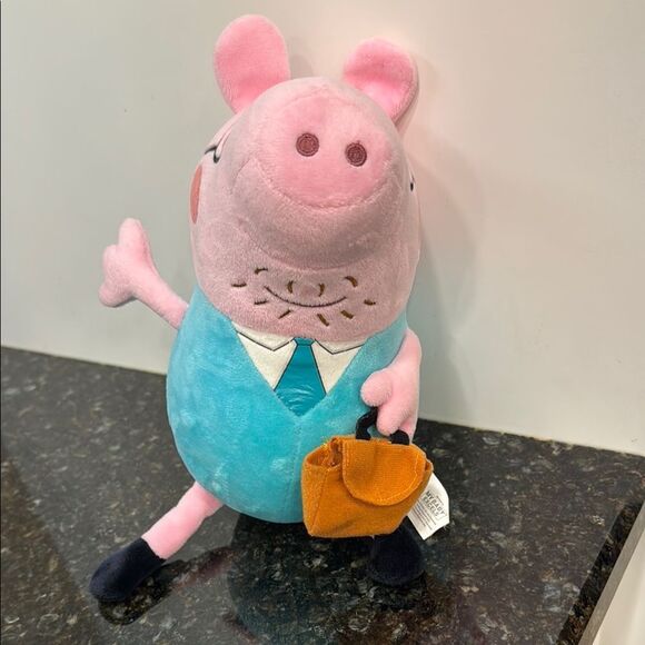 Pink and Blue Plush Toy - Picture 2 of 7